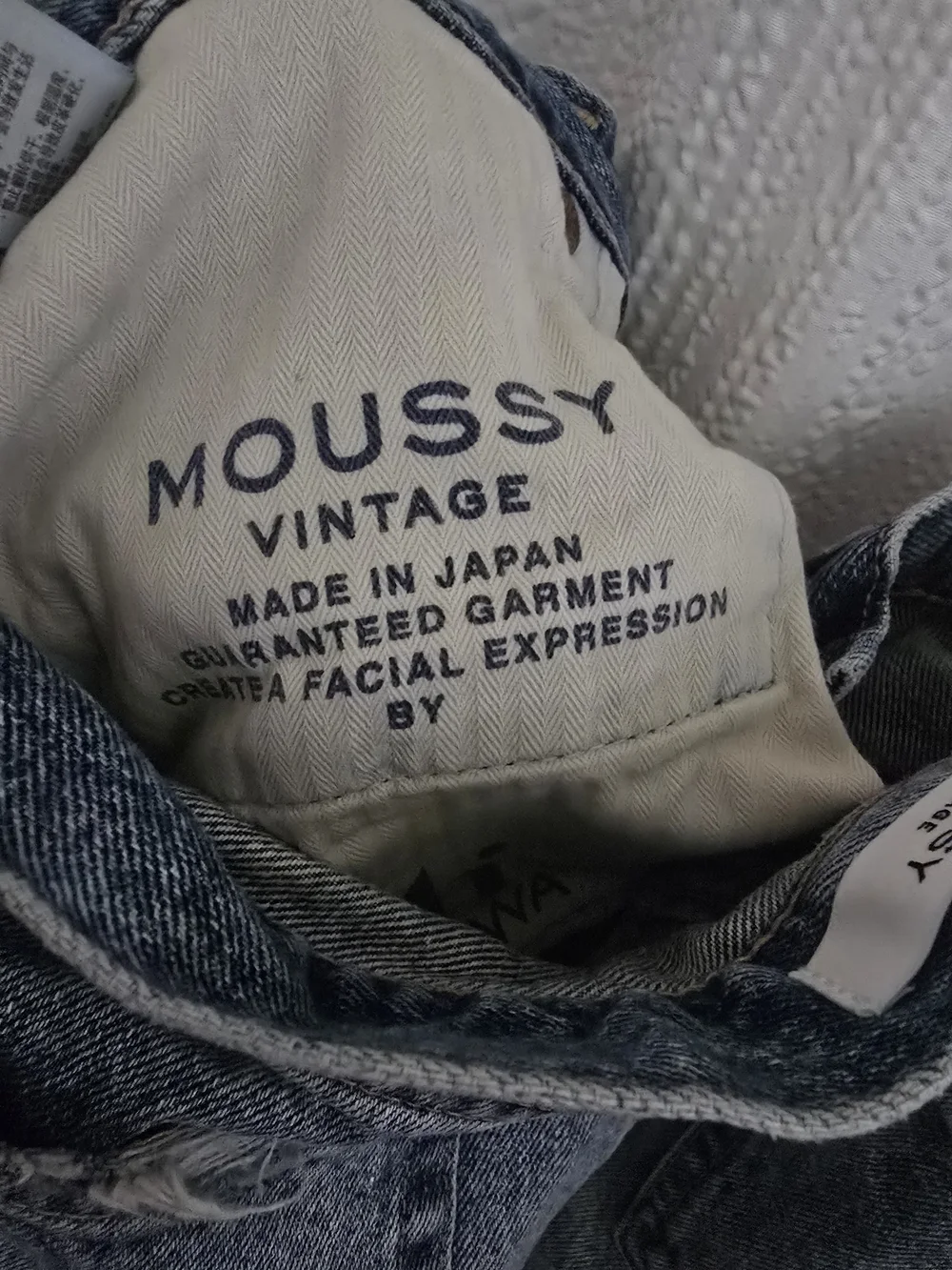 Moussy Faded Light Blue Straight-Leg Womens Size 28 Jeans